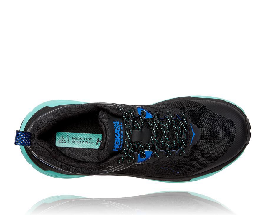 Tenis Hoka One One Trail Mujer Negros - Challenger Atr 6 Gore-Tex - QCBH62014